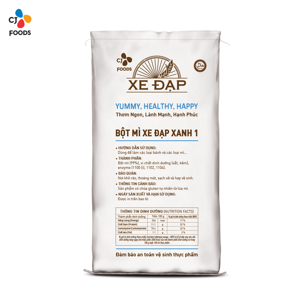 Bột Mì Xe Đạp Xanh 1 - 25kg