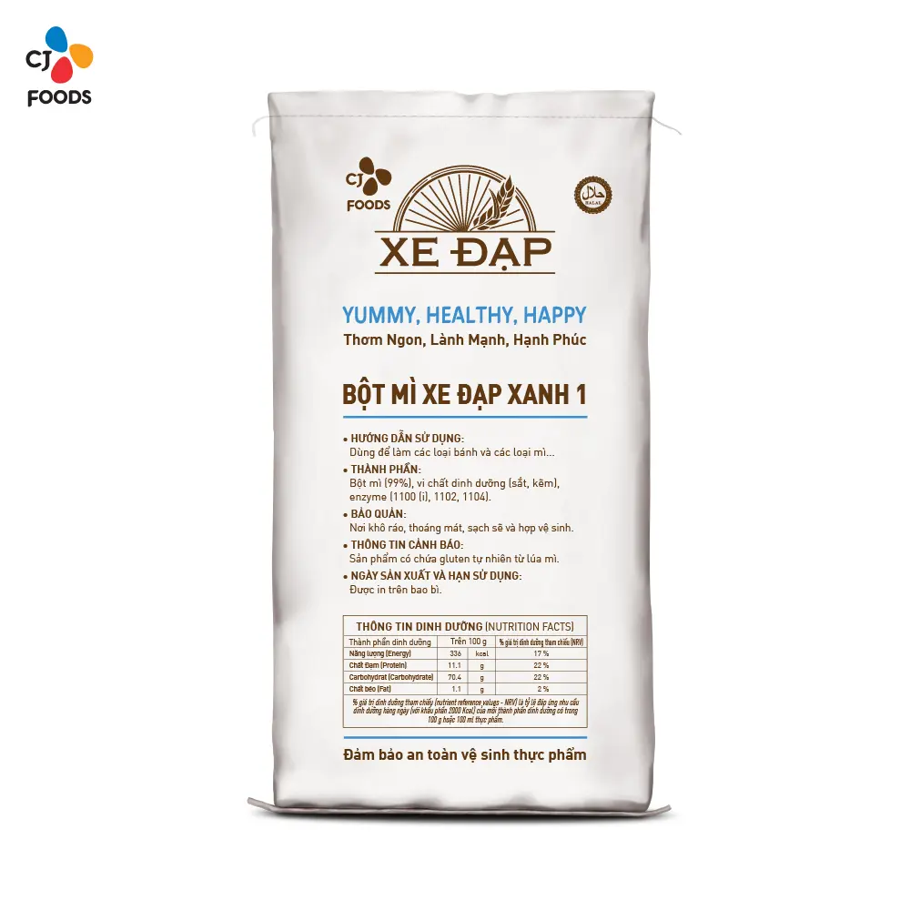 Bột Mì Xe Đạp Xanh 1 - 25kg