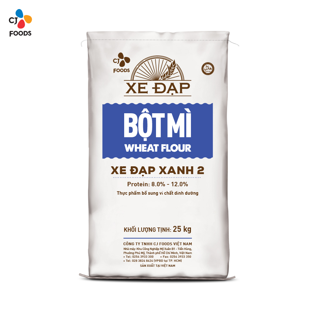 Bột Mì Xe Đạp Xanh 2 - 25kg