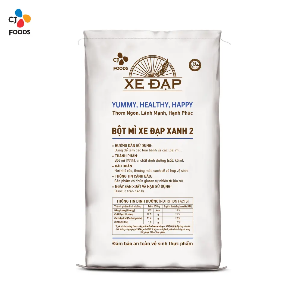 Bột Mì Xe Đạp Xanh 2 - 25kg