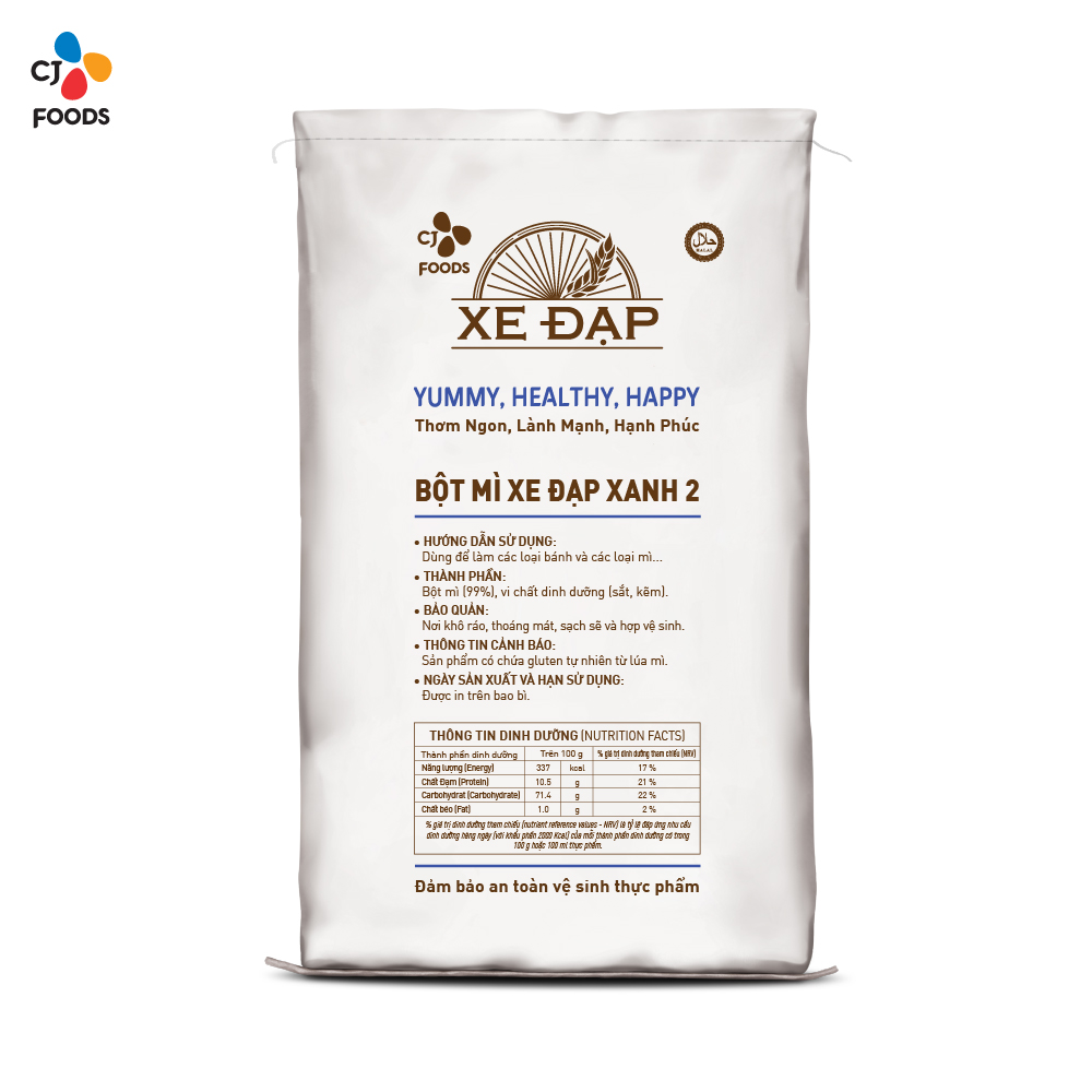 Bột Mì Xe Đạp Xanh 2 - 40kg