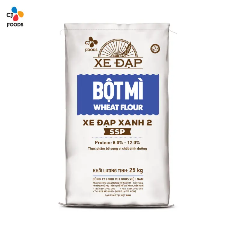 Bột Mì Xe Đạp Xanh 2 SSP – 25kg