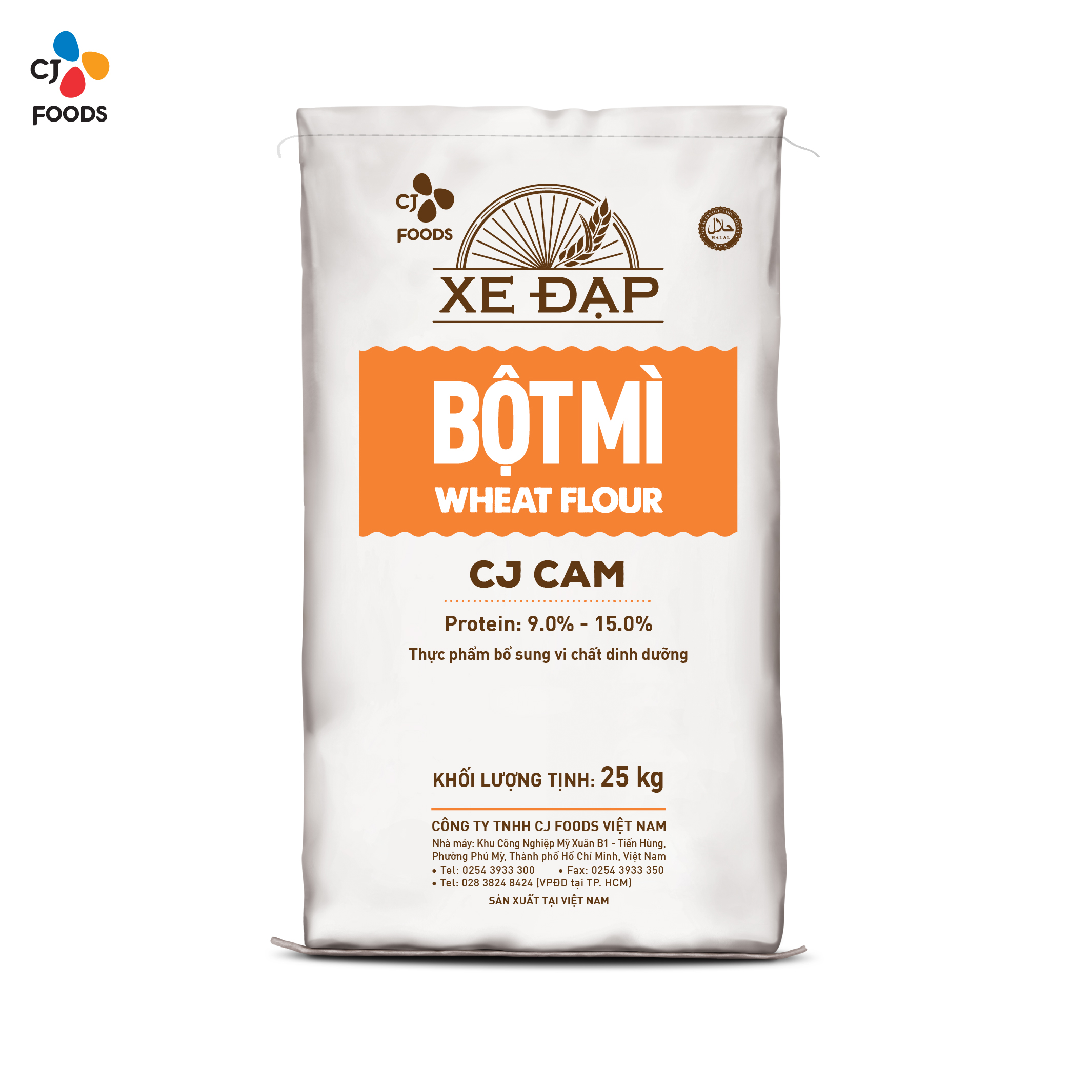 Bột Mì CJ Cam - 25kg