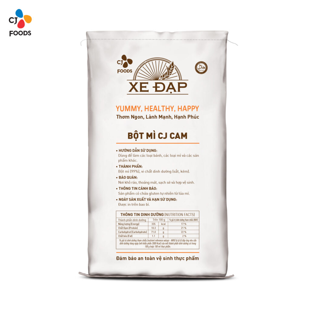 Bột Mì CJ Cam - 25kg