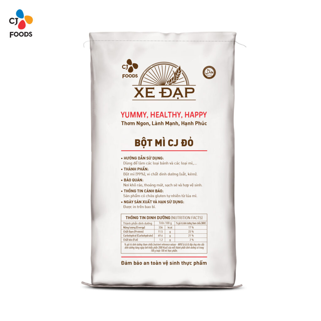Bột Mì CJ Đỏ - 25kg