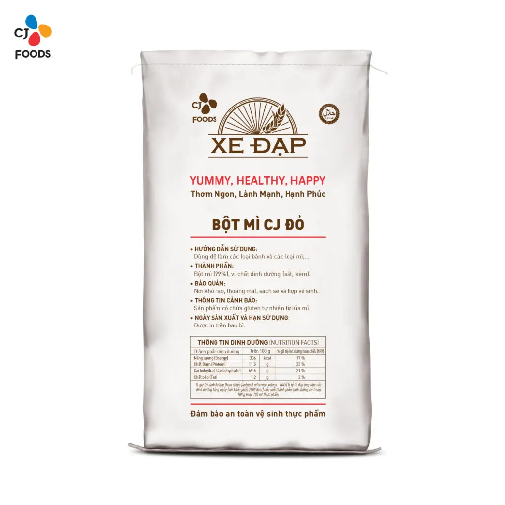 Bột Mì CJ Đỏ - 25kg