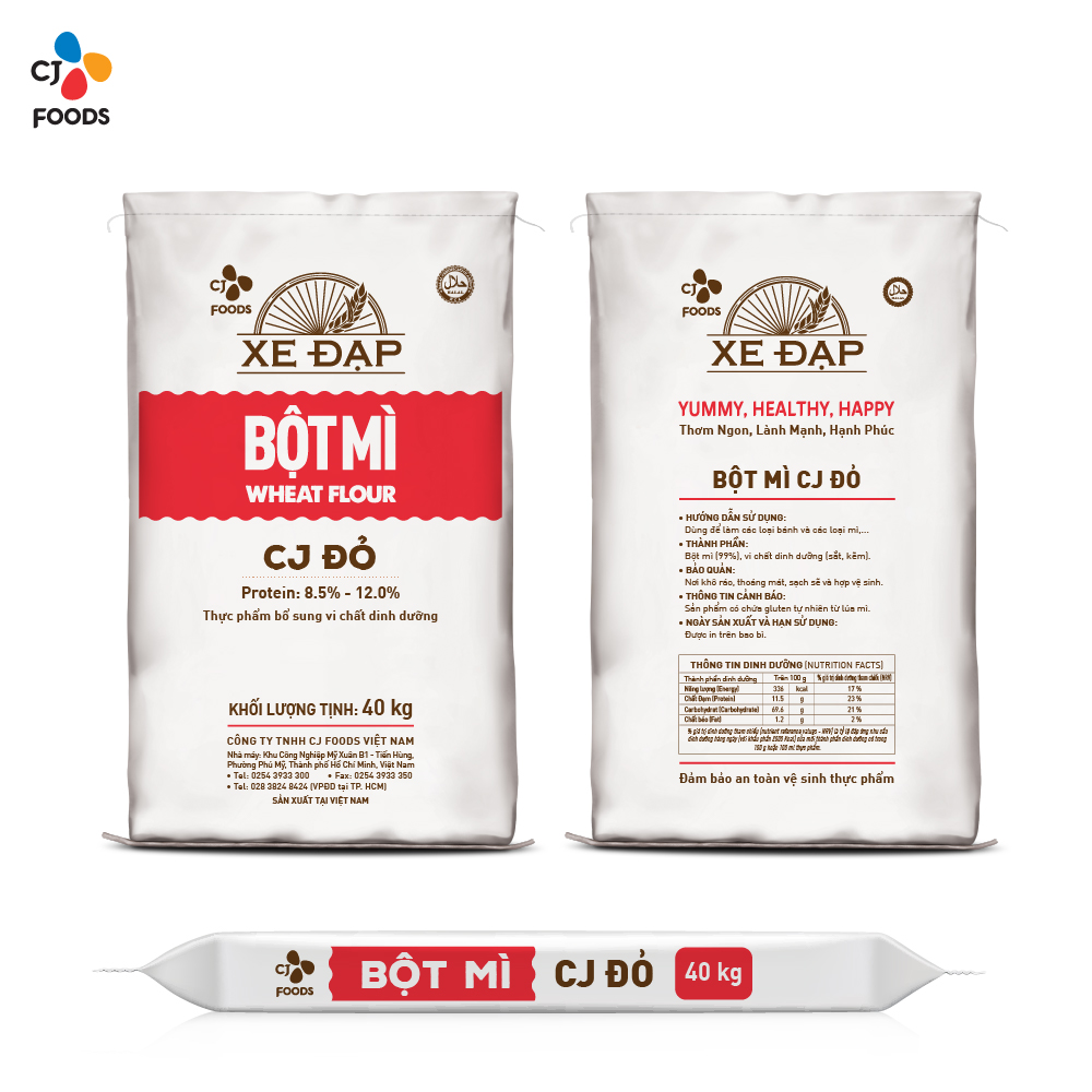 Bột Mì CJ Đỏ - 40kg