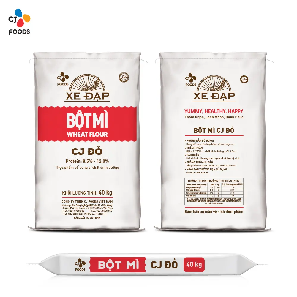 Bột Mì CJ Đỏ - 40kg