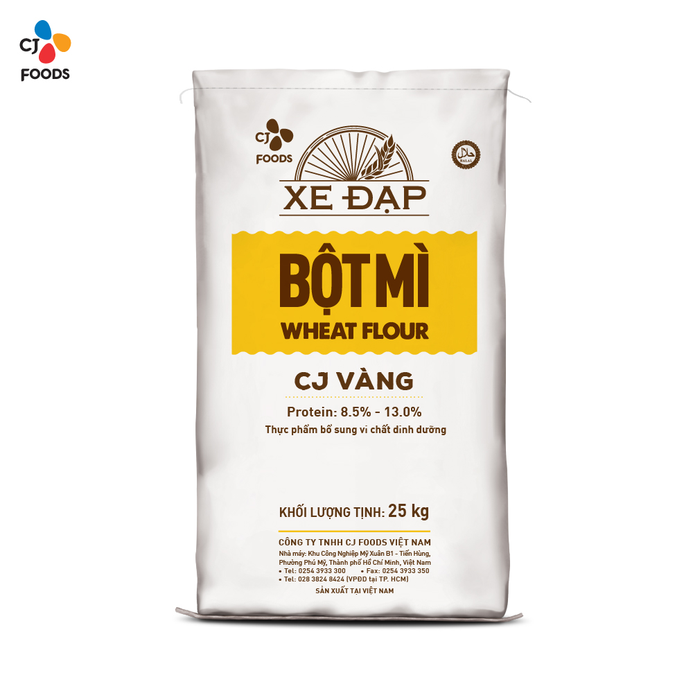 Bột Mì CJ Vàng - 25kg