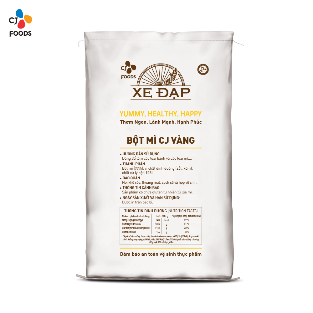 Bột Mì CJ Vàng - 40kg
