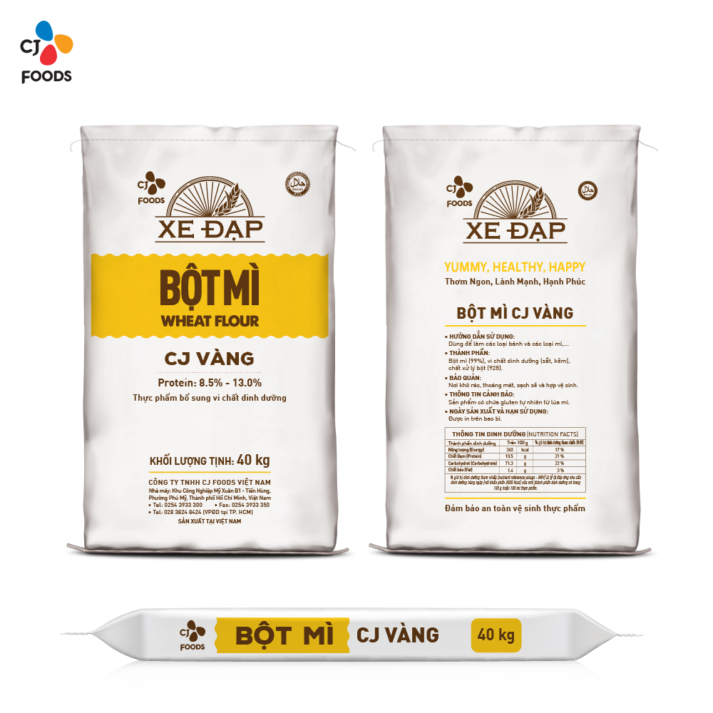 Bột Mì CJ Vàng - 40kg