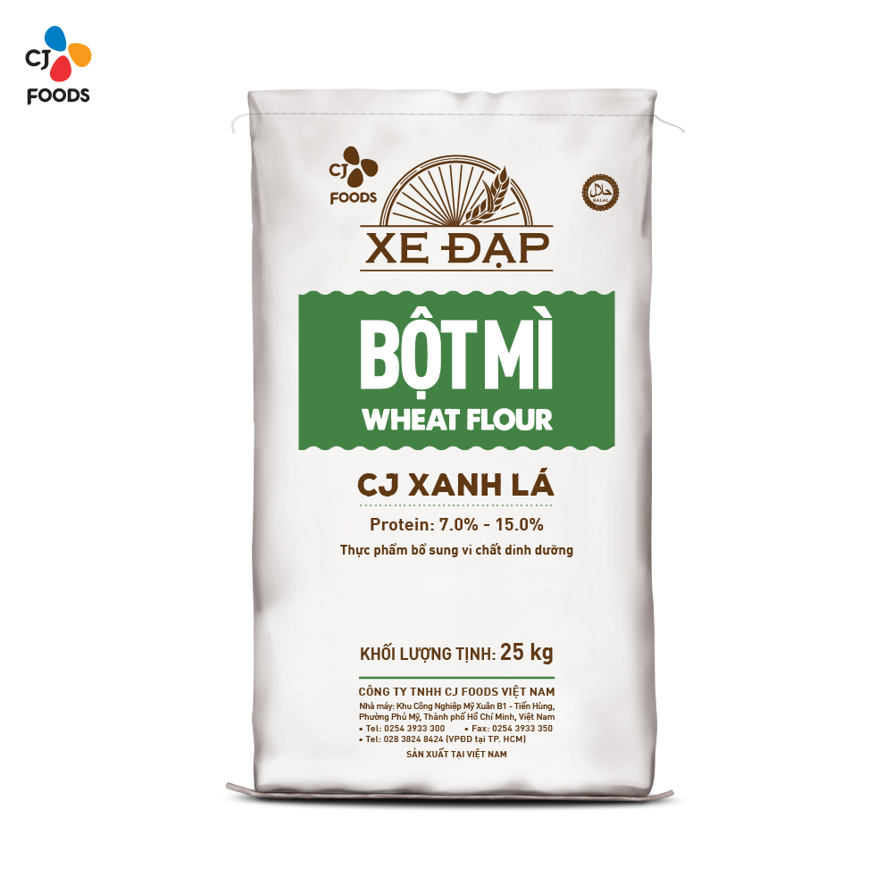 Bột Mì CJ Xanh Lá - 25kg