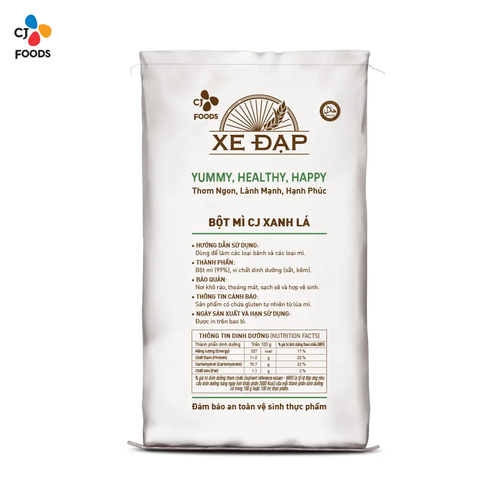 Bột Mì CJ Xanh Lá - 25kg