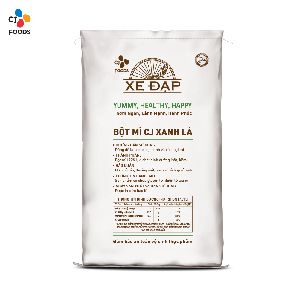 Bột Mì CJ Xanh Lá - 40kg