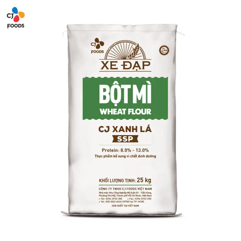 Bột Mì CJ Xanh Lá SSP – 25kg