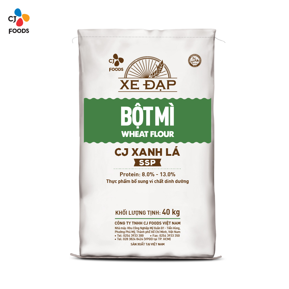 Bột Mì CJ Xanh Lá SSP - 40kg