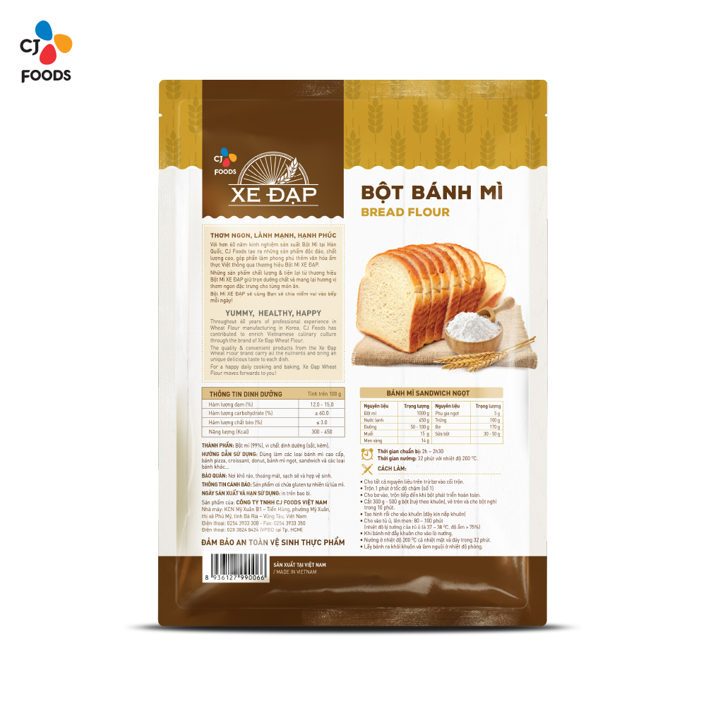 Bột Bánh Mì Xe Đạp - 1kg