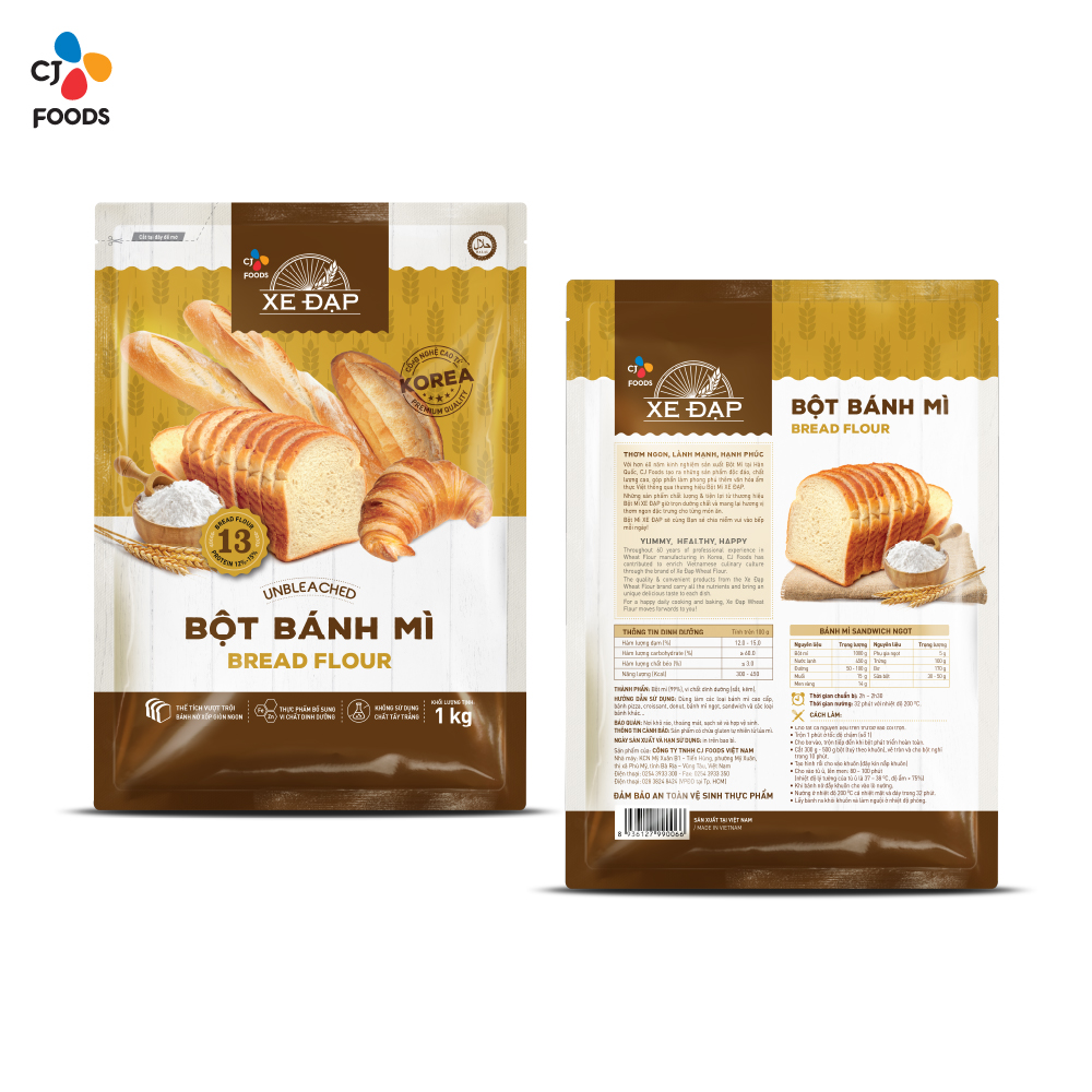 Bột Bánh Mì Xe Đạp - 1kg