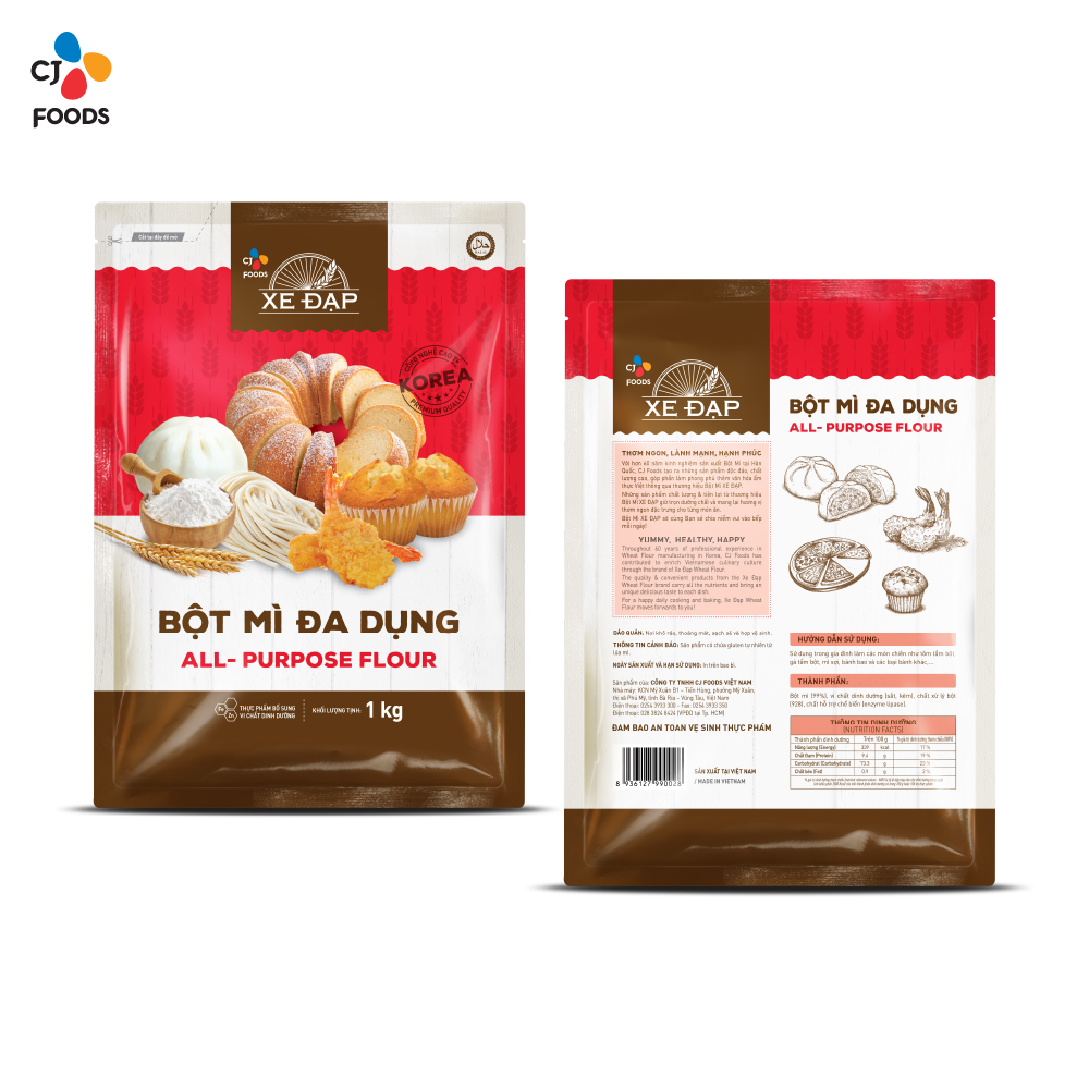 Bột Mì Đa Dụng Xe Đạp - 1kg