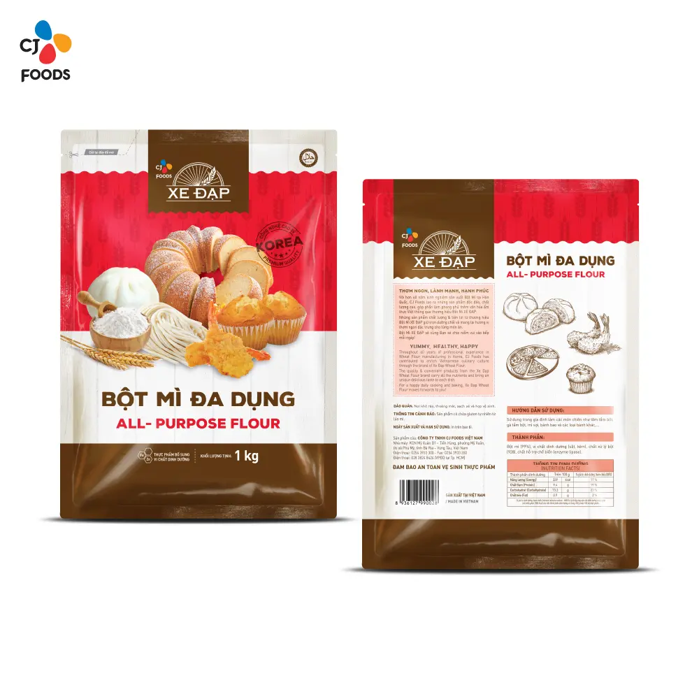 Bột Mì Đa Dụng Xe Đạp - 1kg