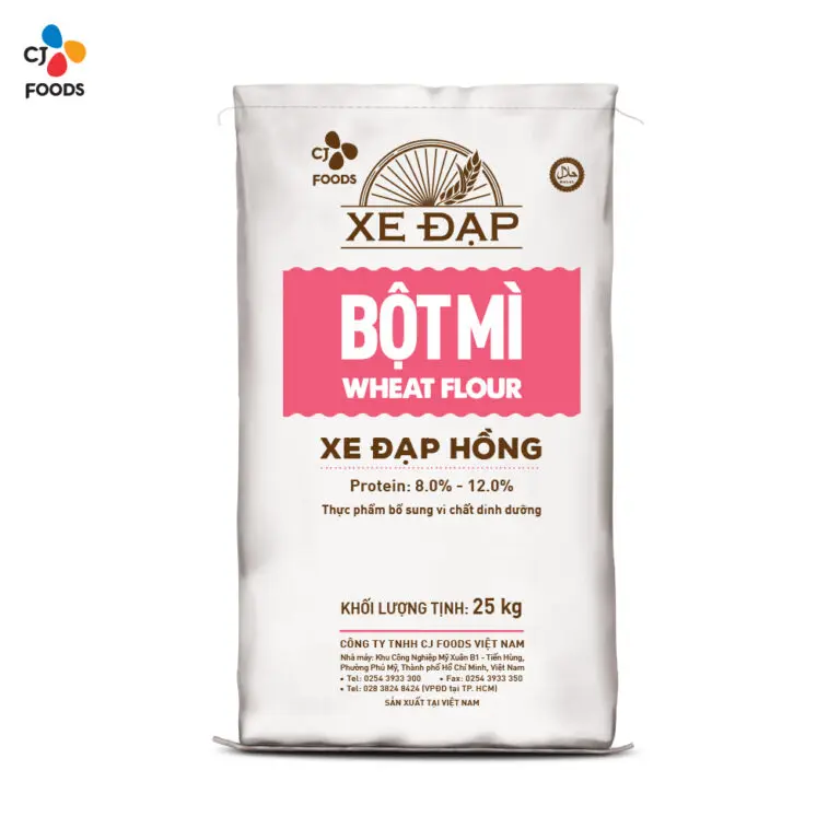 Bột Mì Xe Đạp Hồng – 25kg