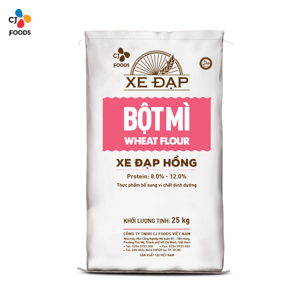 Bột Mì Xe Đạp Hồng - 25kg