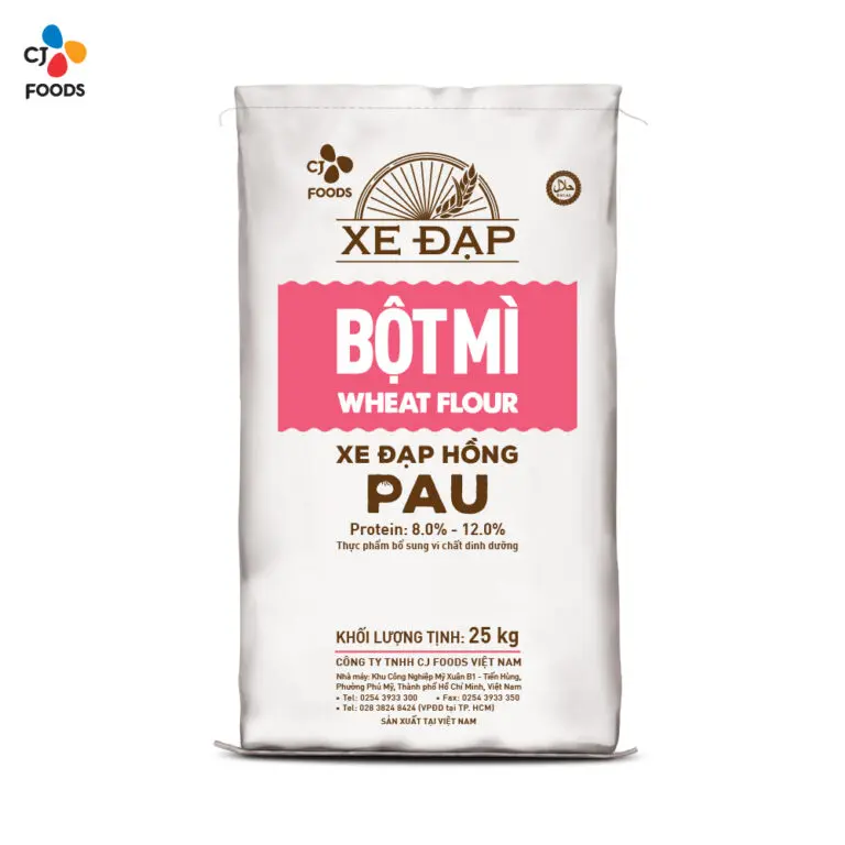 Bột Mì Xe Đạp Hồng PAU – 25kg