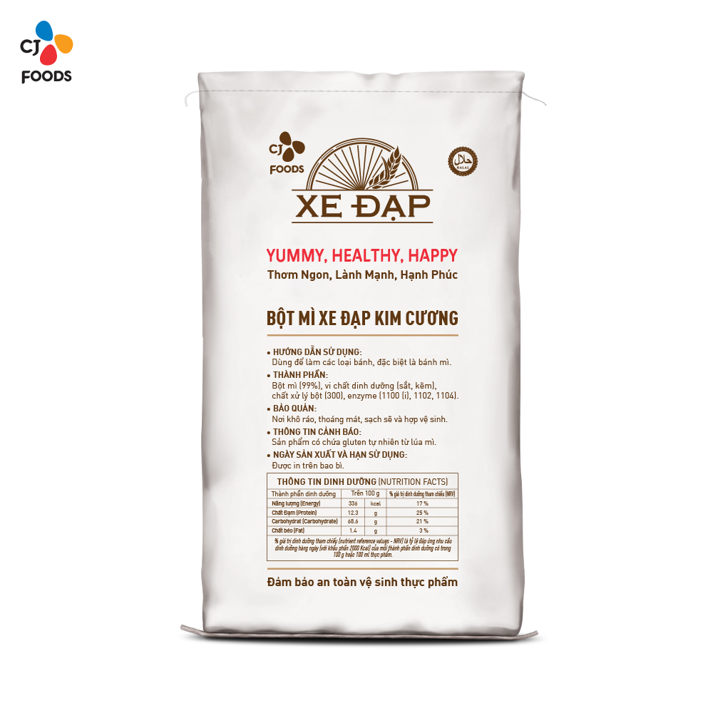 Bột Mì Xe Đạp Kim Cương - 25kg