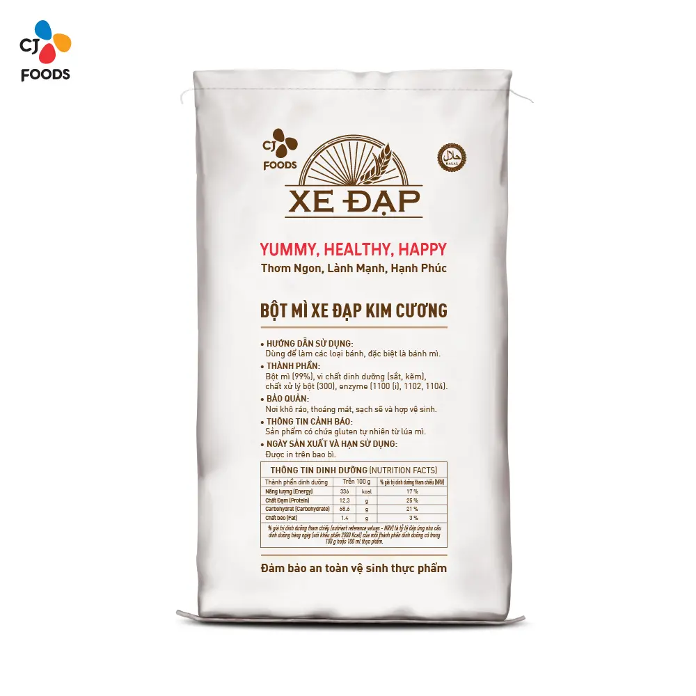 Bột Mì Xe Đạp Kim Cương - 25kg
