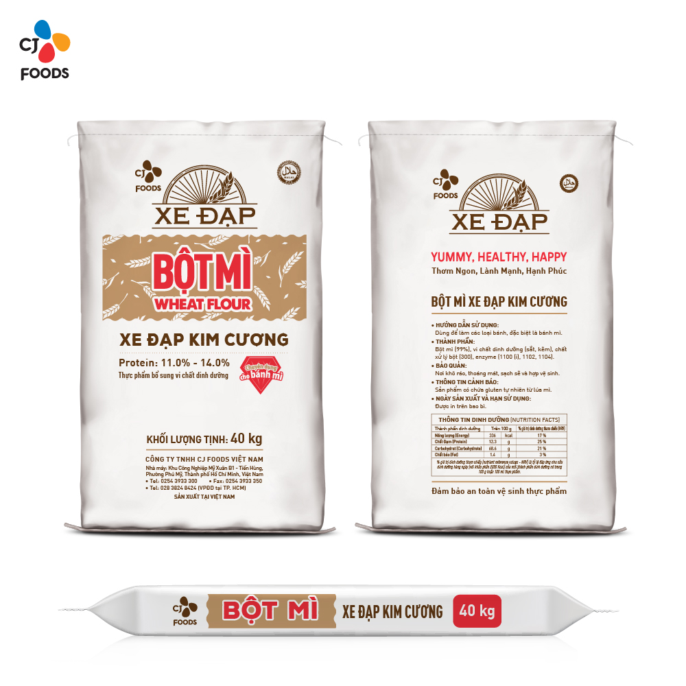 Bột Mì Xe Đạp Kim Cương - 40kg