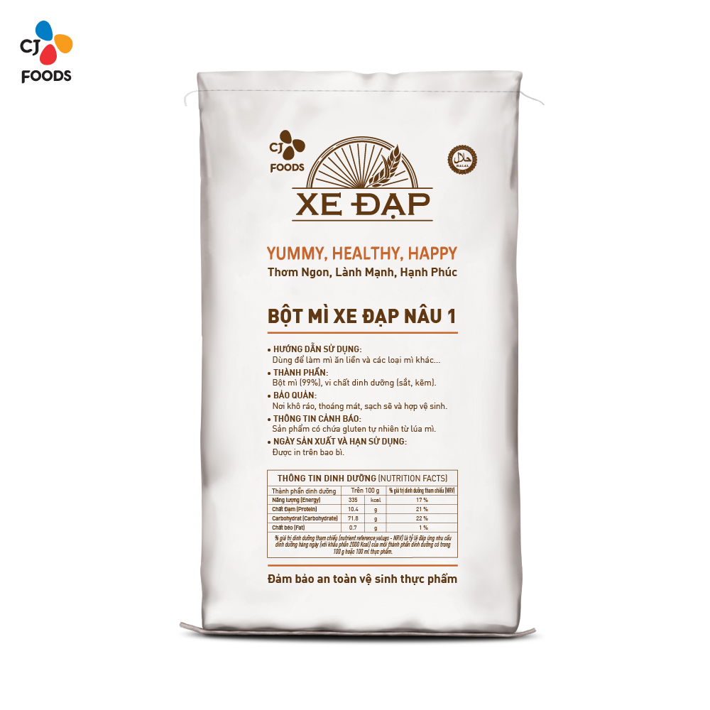 Bột Mì Xe Đạp Nâu 1 - 25kg