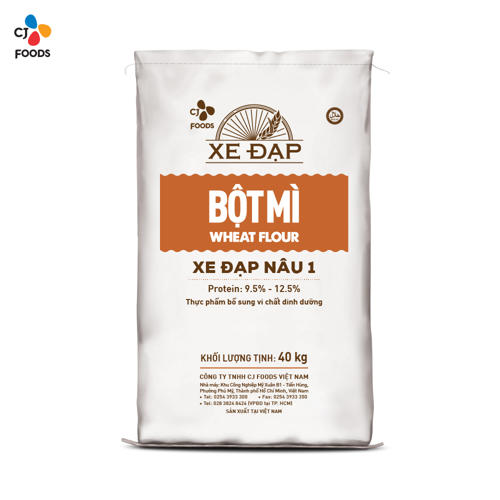 Bột Mì Xe Đạp Nâu 1 - 40kg