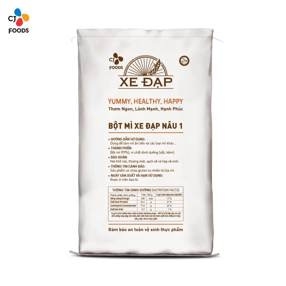 Bột Mì Xe Đạp Nâu 1 - 40kg