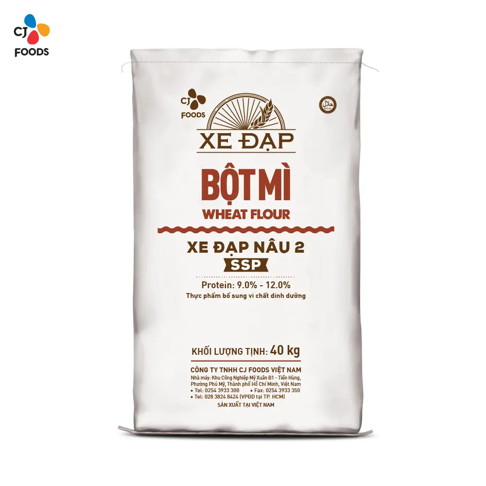 Bột Mì Xe Đạp Nâu 2 SSP - 40kg