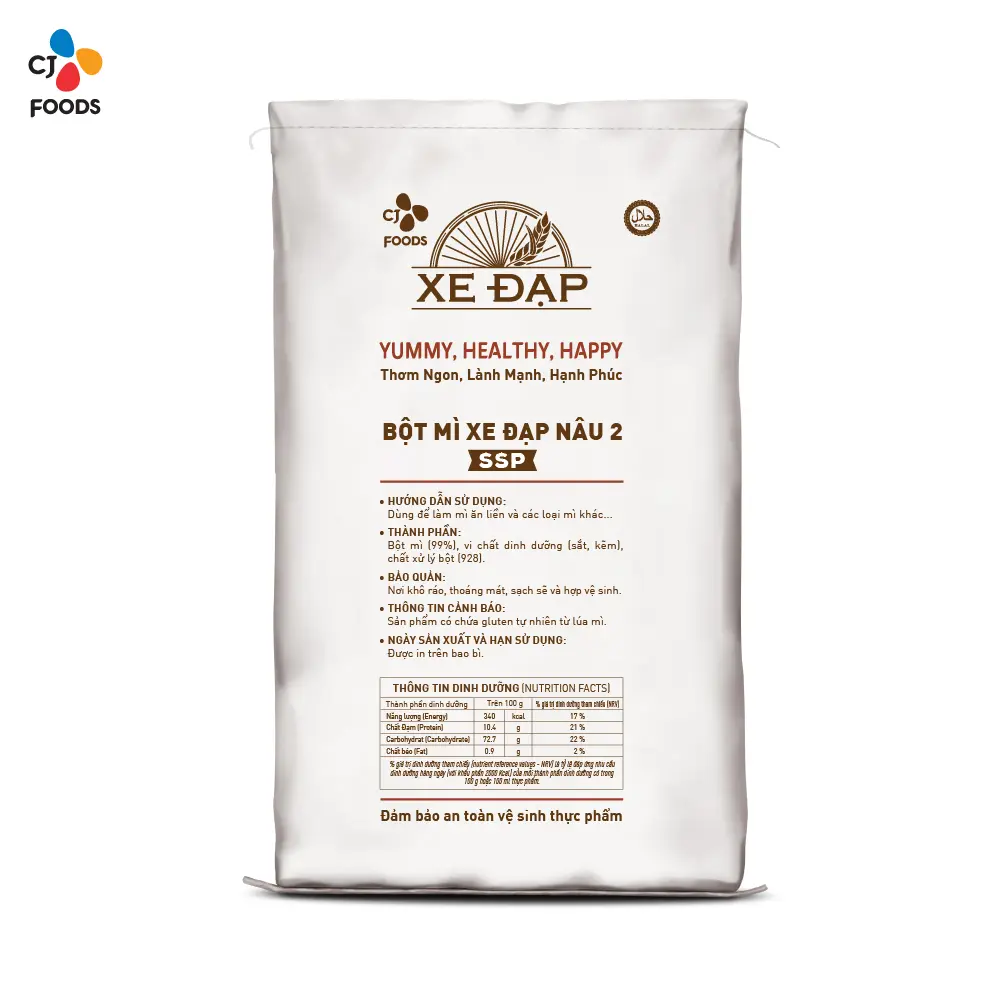 Bột Mì Xe Đạp Nâu 2 SSP - 40kg