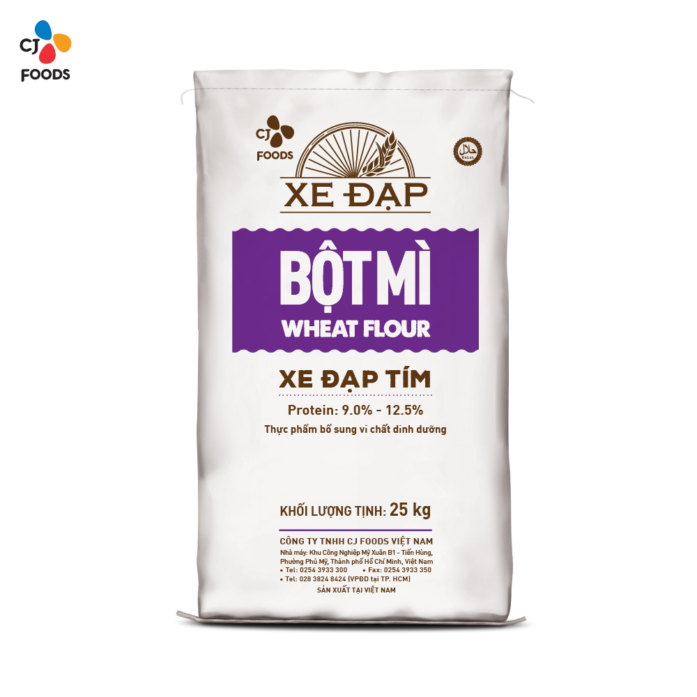 Bột Mì Xe Đạp Tím - 25kg