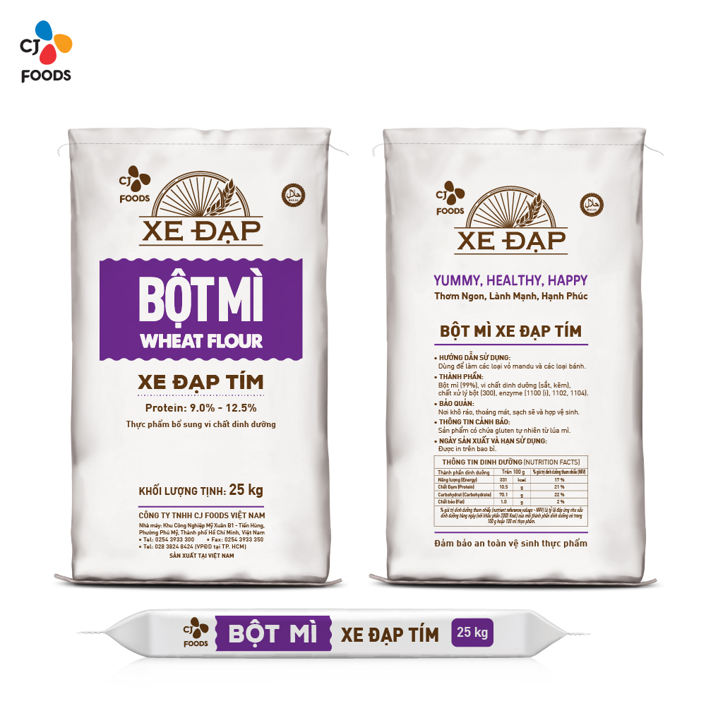 Bột Mì Xe Đạp Tím - 25kg
