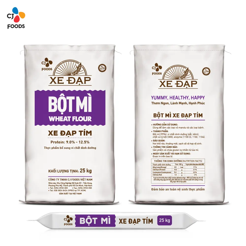 Bột Mì Xe Đạp Tím - 25kg