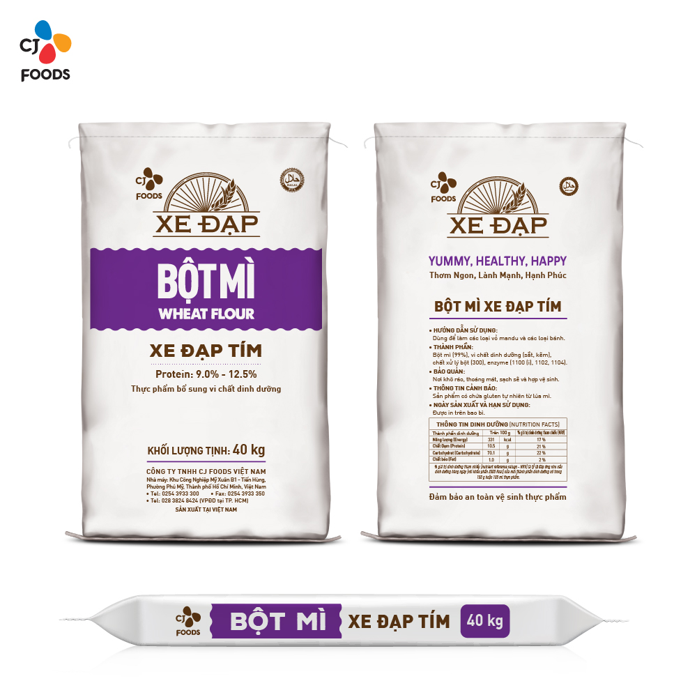 Bột Mì Xe Đạp Tím - 40kg
