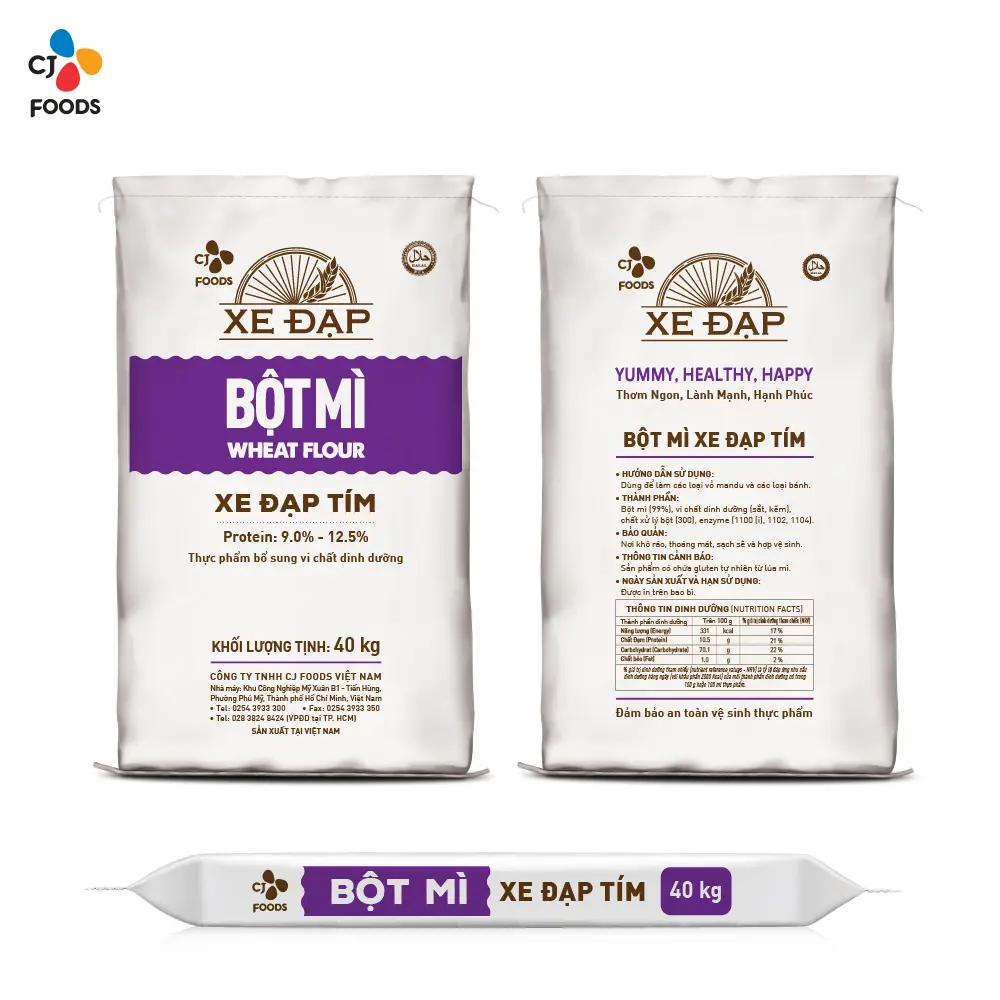 Bột Mì Xe Đạp Tím - 40kg