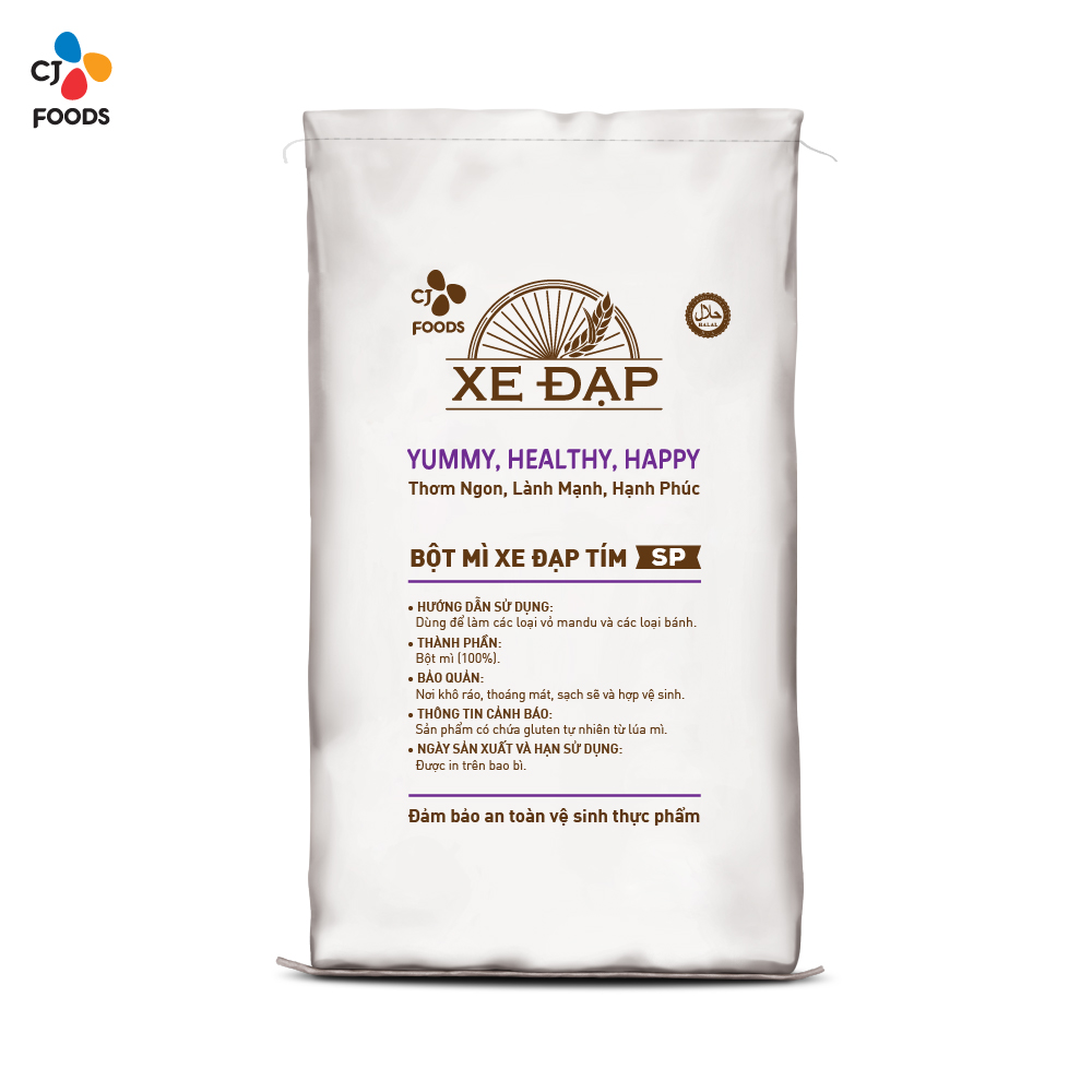 Bột Mì Xe Đạp Tím SP - 40kg