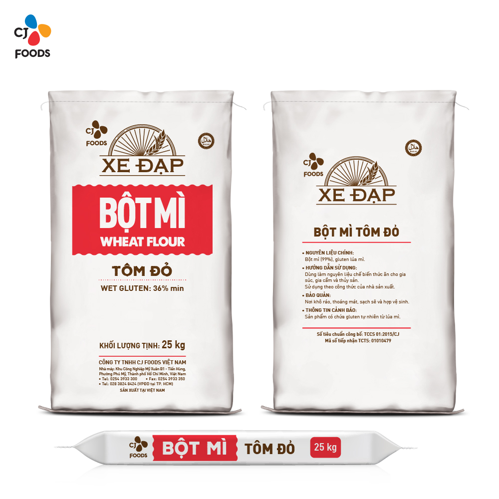 Bột Mì Tôm Đỏ - 25kg