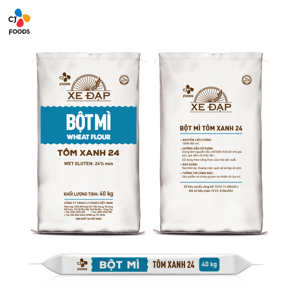 Bột Mì Tôm Xanh 24 - 40kg