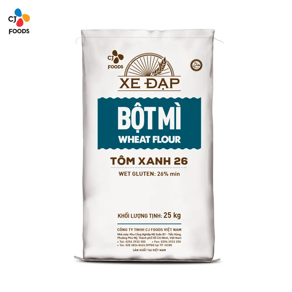 Bột Mì Tôm Xanh 26 - 25kg