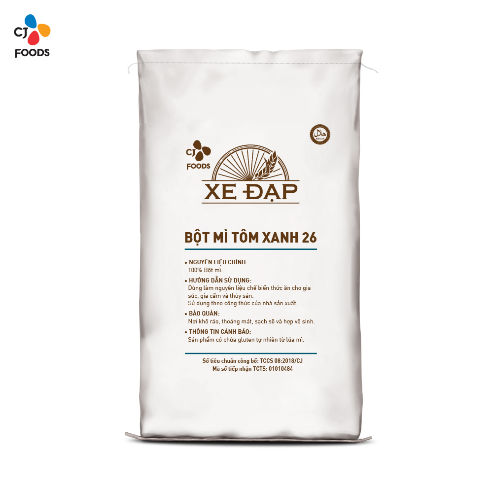 Bột Mì Tôm Xanh 26 - 25kg