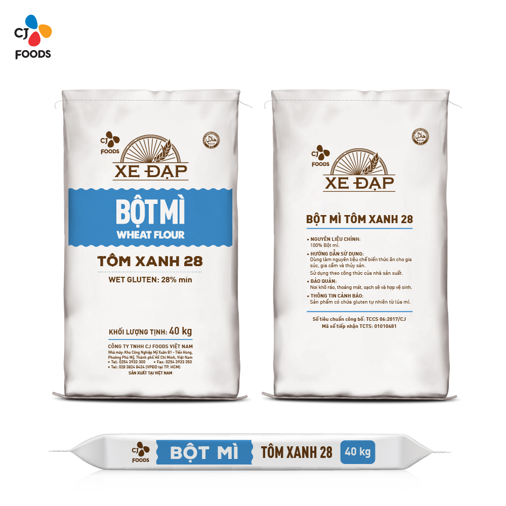 Bột Mì Tôm Xanh 28 - 40kg
