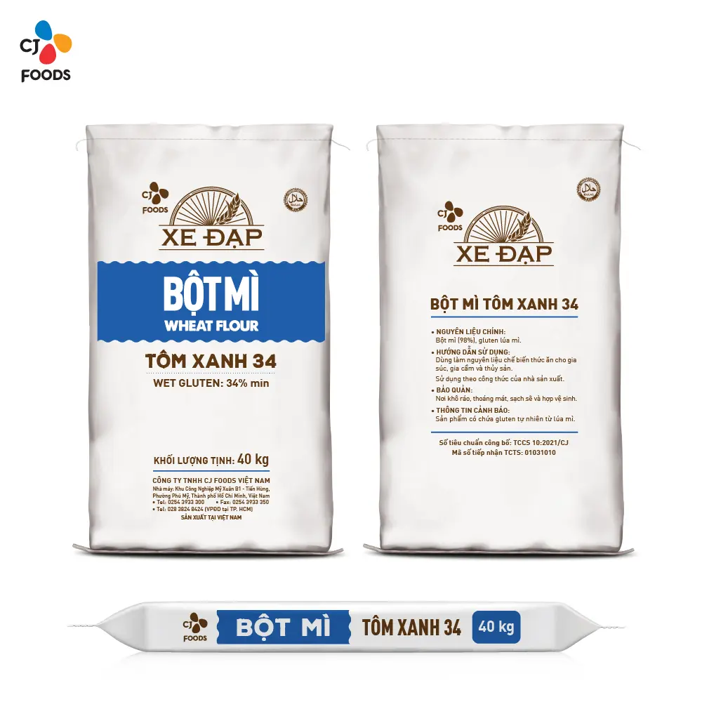 Bột Mì Tôm Xanh 34 - 40kg