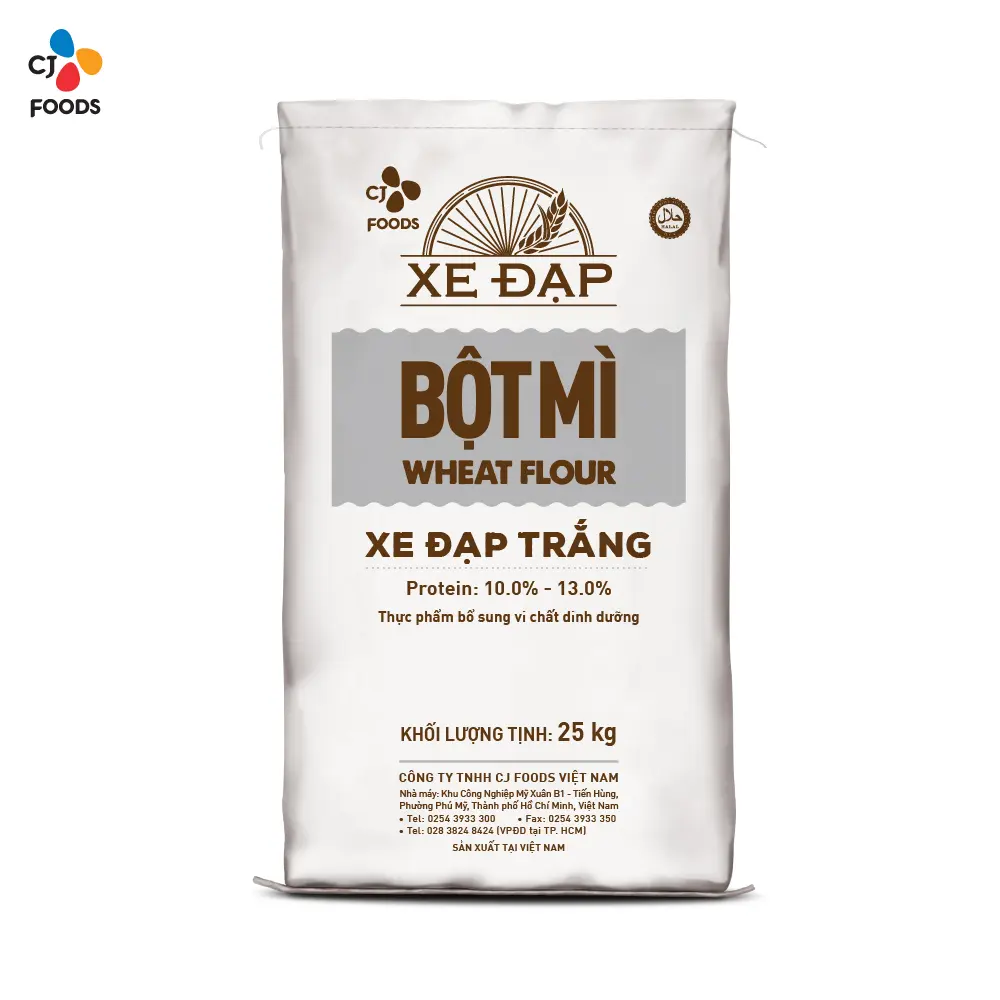 Bột Mì Xe Đạp Trắng - 25kg