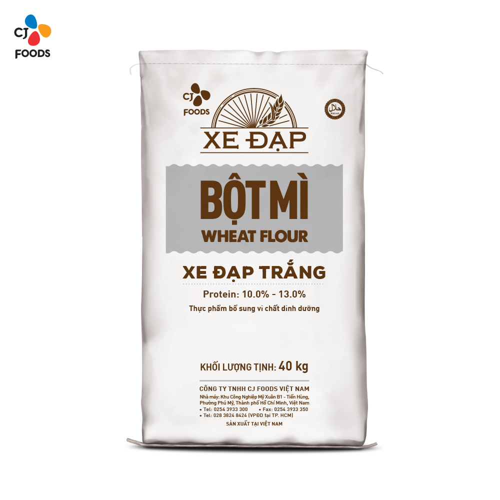 Bột Mì Xe Đạp Trắng - 40kg