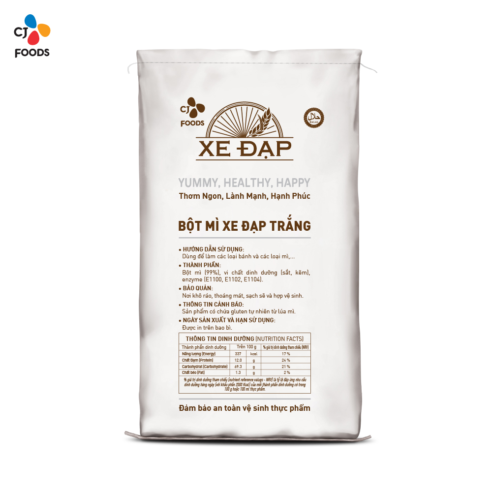 Bột Mì Xe Đạp Trắng - 40kg